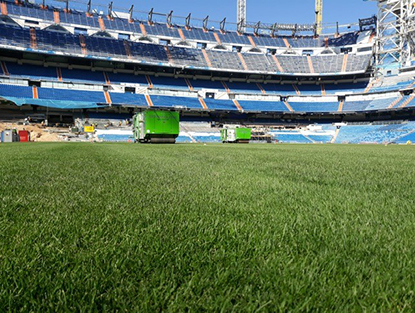 Real Madrid Santiago Bernabeu stadium